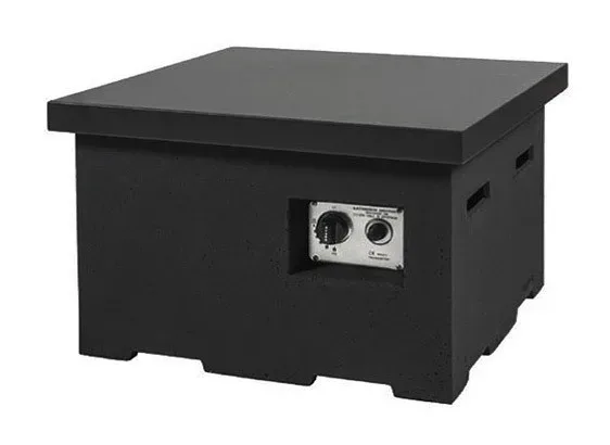 Happy Cocooning Deckel für Feuertisch gross quadratisch schwarz