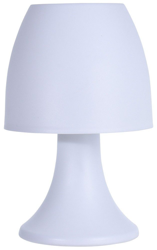 LED Tischleuchte mit Farbwechsel oder Weiß Batterie Tischlampe Dekoleuchte 19cm