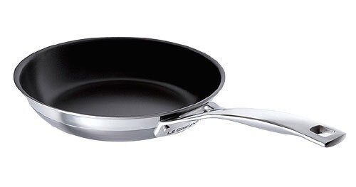 Le Creuset Bratpfanne Antihaft 3-Ply Edelstahl 24cm