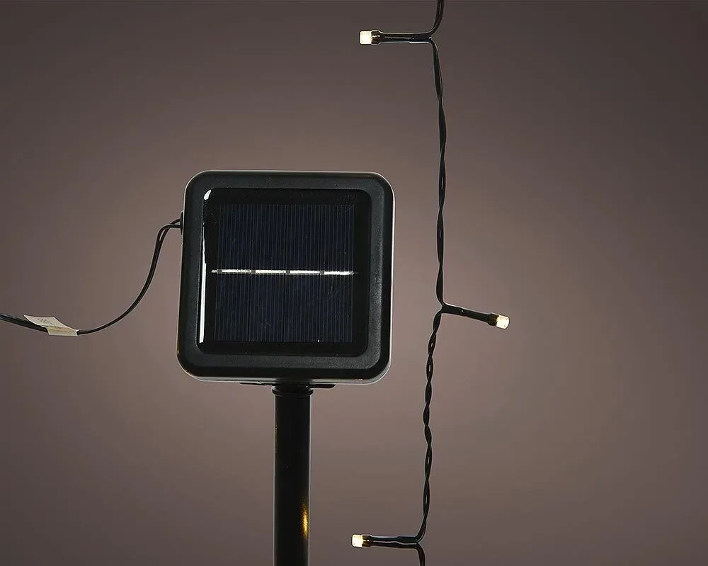 Solar Lichterkette Außen LED Outdoor Wetterfest Warmweiß 8 Modi Garten Balkon 20M 200 LED