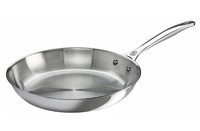 Le Creuset Pfanne Flach 3-Ply PLUS Edelstahl 20cm