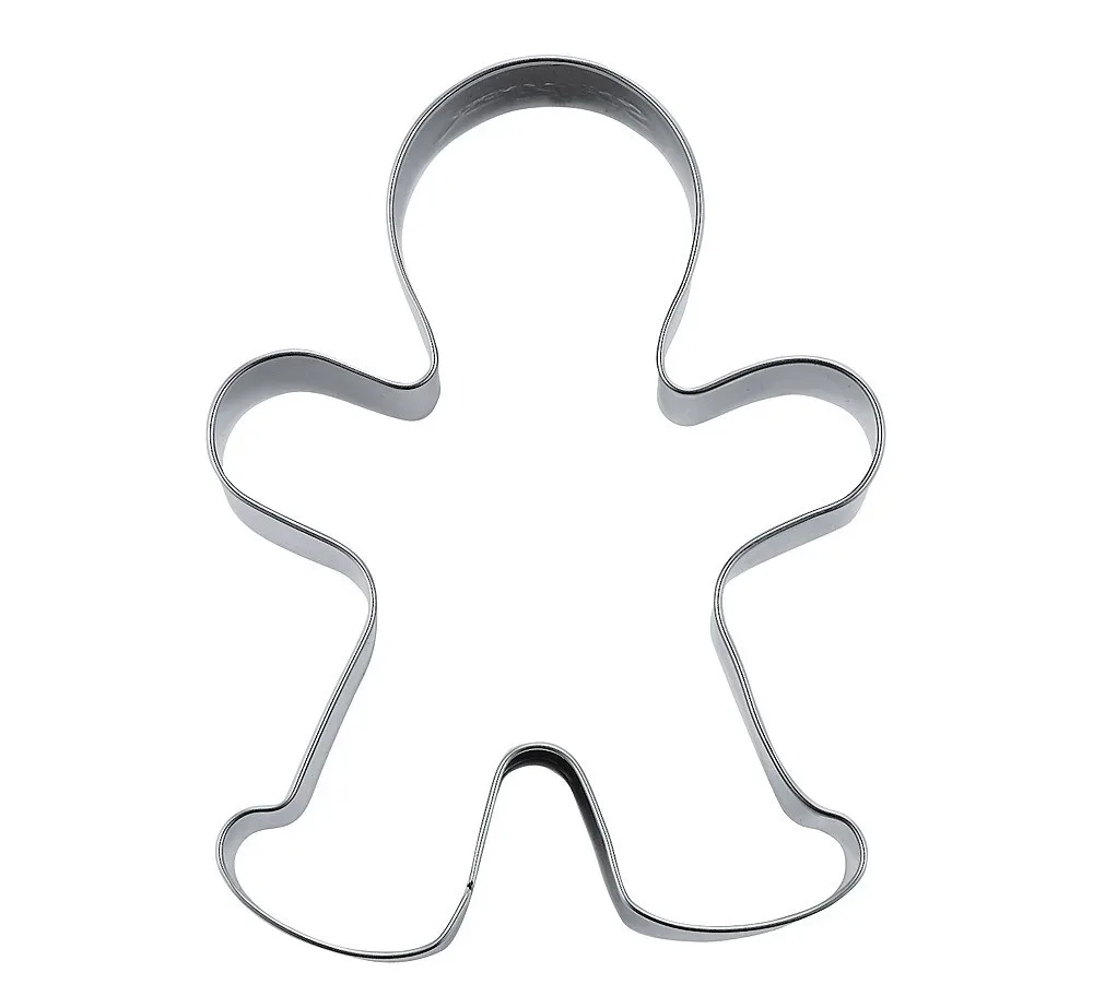 Städter Ausstechform Lebkuchenmann Plätzchenausstecher Edelstahl 7,5cm