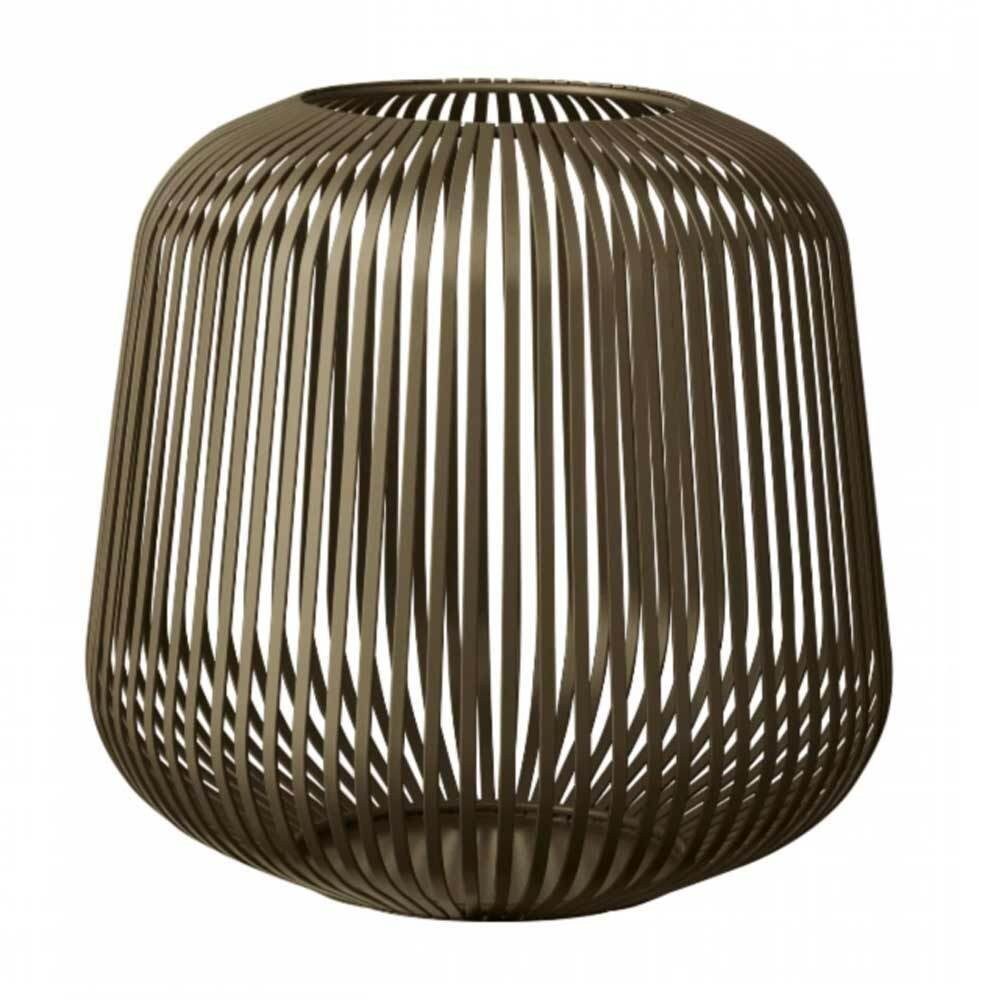 blomus Laterne LITO Burned Metal Windlicht M