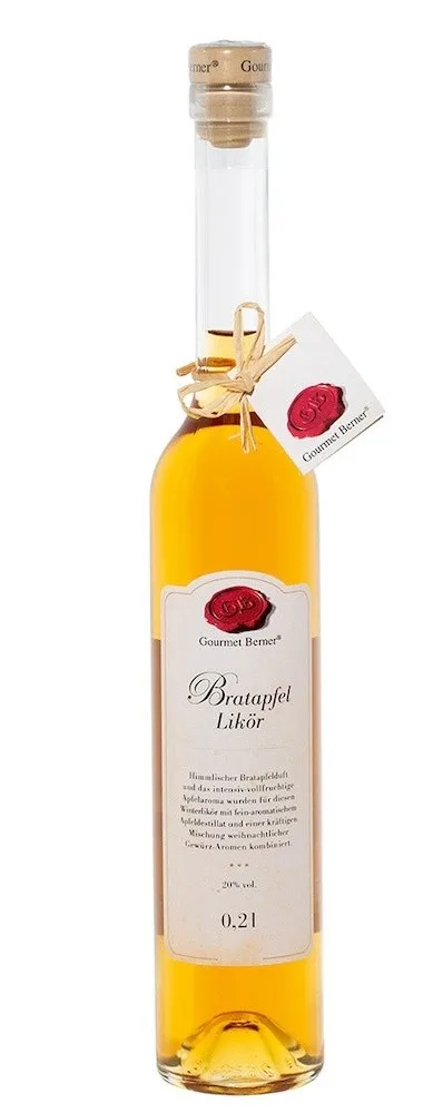 Gourmet Berner Bratapfel Likör 0,2 l