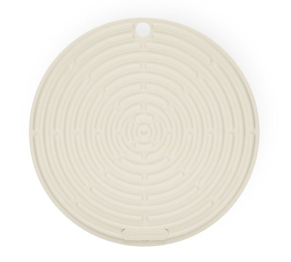 Le Creuset Topflappen Rund Silikon Meringue