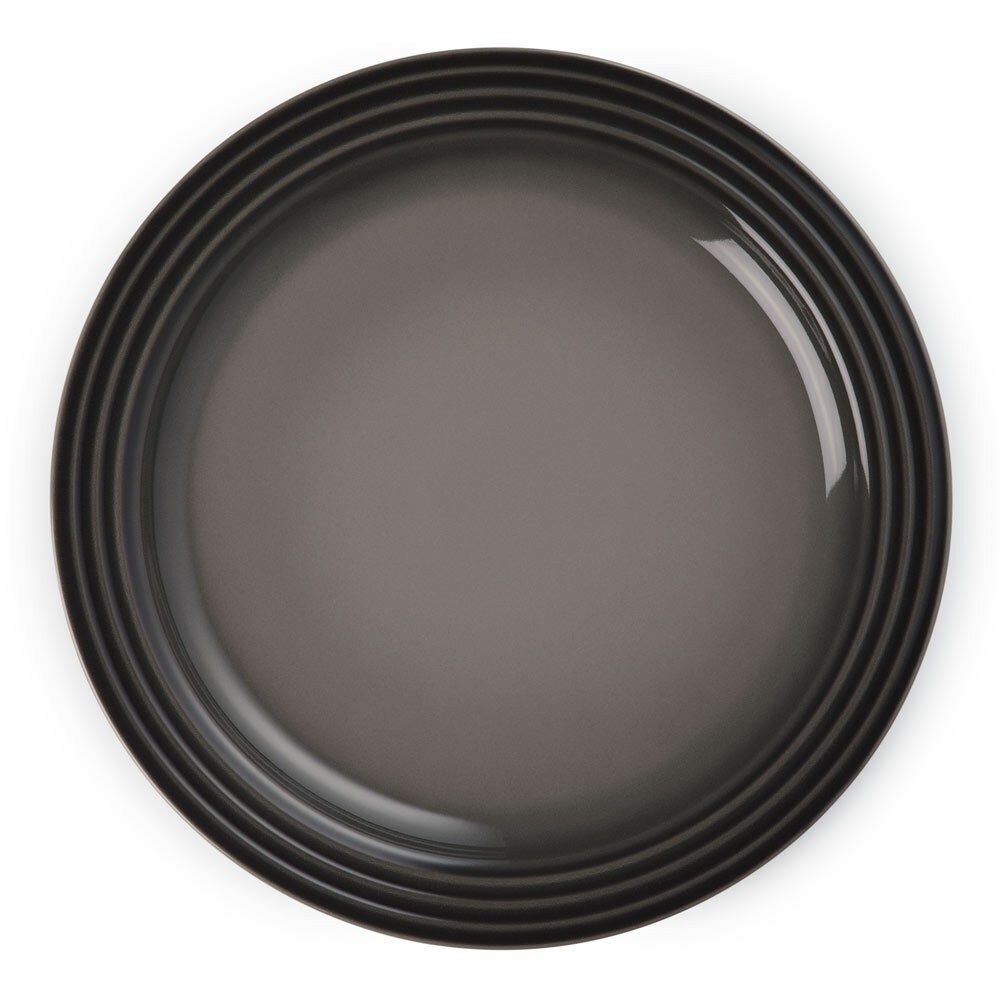 Le Creuset Speiseteller Steinzeug Flint Grau 27cm