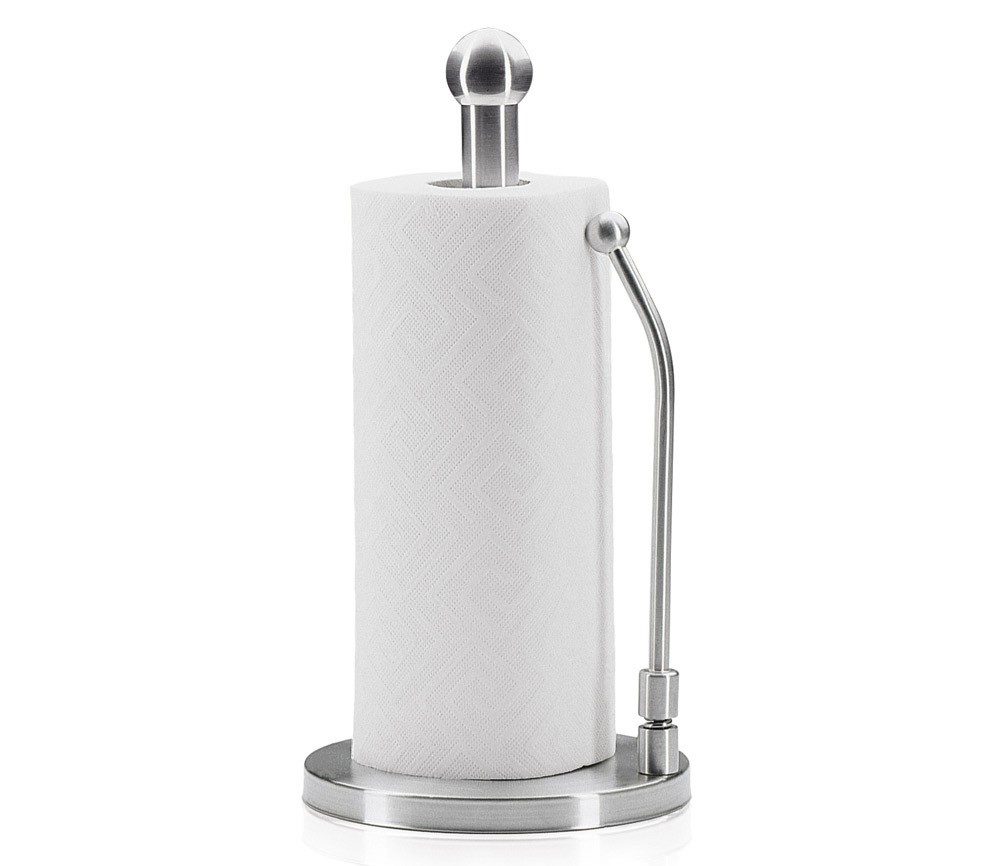 Küchenprofi Stand- Küchenrollenhalter PROFI mit Fixierfeder Edelstahl