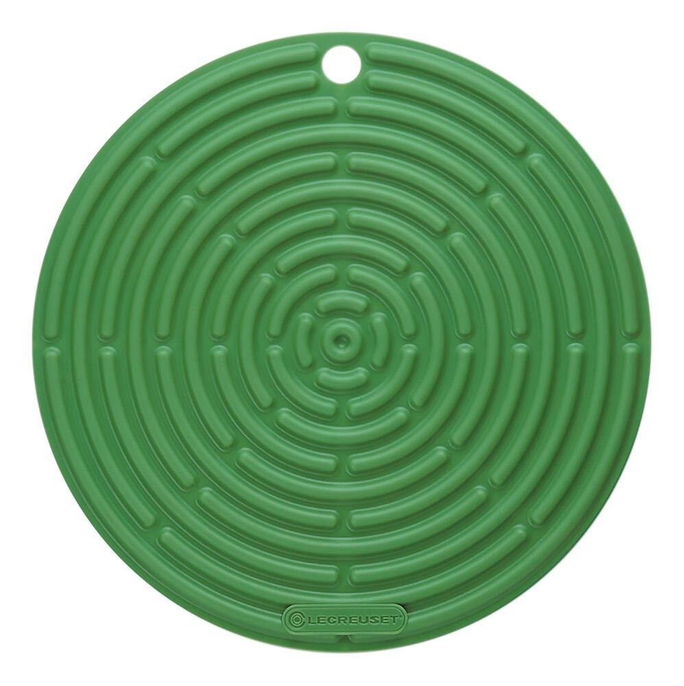 Le Creuset Topflappen Rund Silikon Bamboo Green
