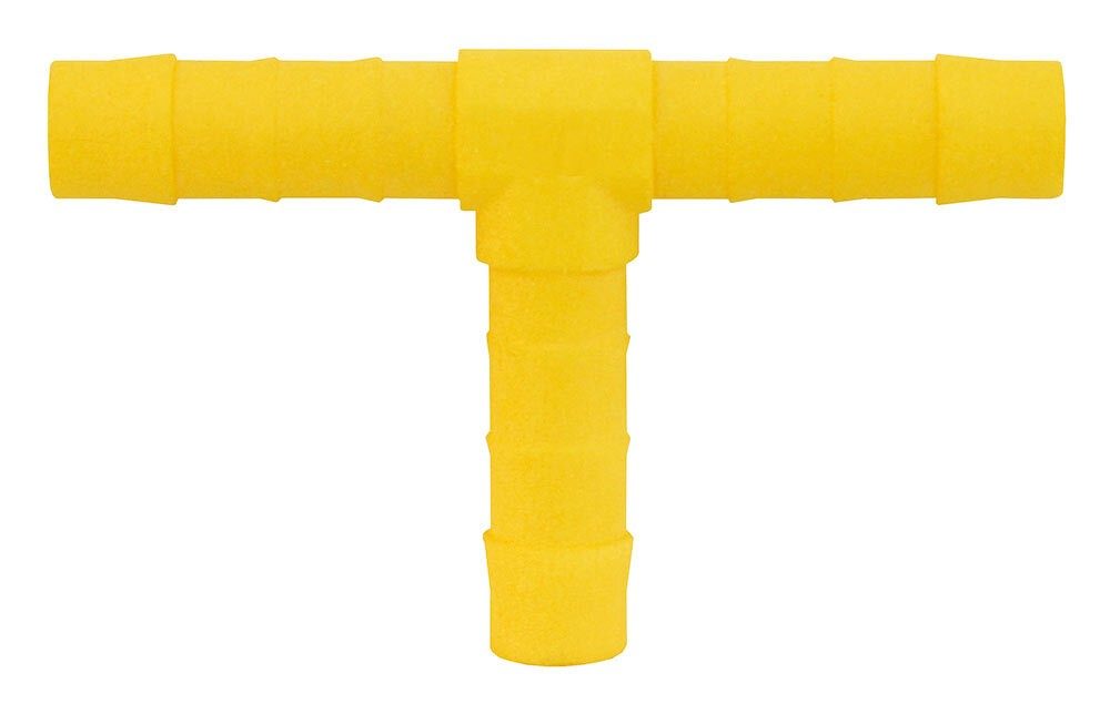Lilie T-Verbinder WeißGELB Innen-Ø 10mm
