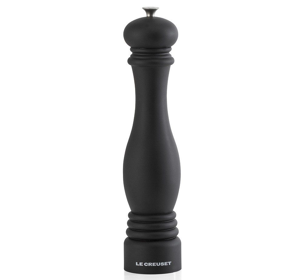 Le Creuset Große Pfeffermühle Schwarz matt 30cm
