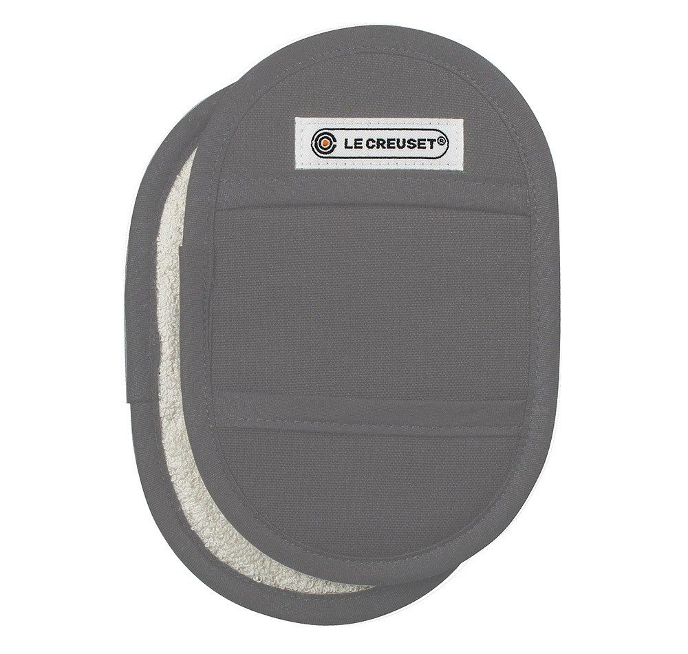 Le Creuset Topf-Griffschutz 2-Stück Textil Flint Grau