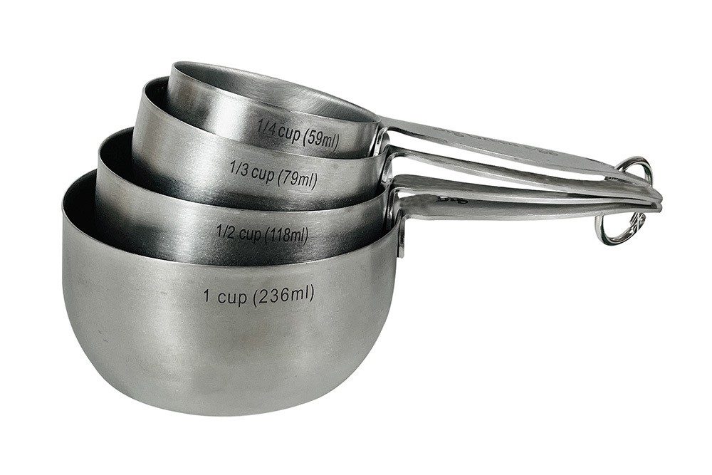 Big Green Egg Messbecher Edelstahl 4er-Set