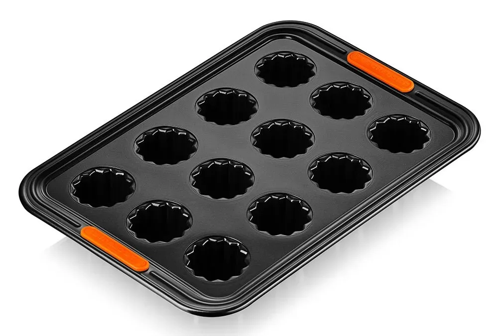 Le Creuset 12er Canneleform Antihaft-Backform