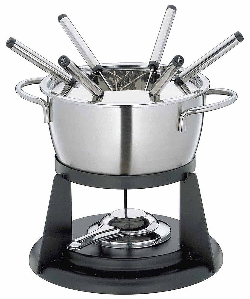 Küchenprofi Fondue Set ST. MORITZ Edelstahl