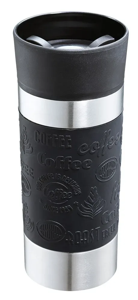 Cilio Isoliertrinkbecher VIAGGIO schwarz 360ml