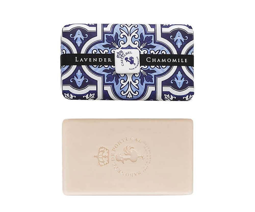 Castelbel Tile Seife Lavender & Chamomile (Lavendel & Kamille) Olivenöl-Seife - 200g