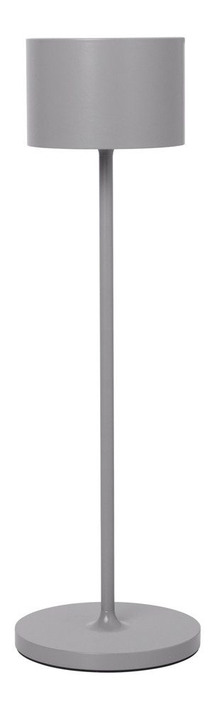 blomus Tischleuchte FAROL kabellos dimmbar LED Akku Outdoor Satellite grau