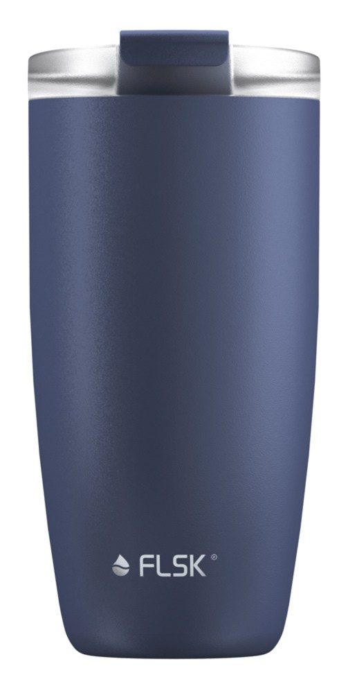 FLSK CUP Kaffeebecher Midnight Blau Coffee to go-Becher 500 ml
