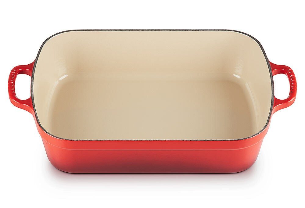 Le Creuset Bratreine Signature Gusseisen Kirschrot 37 cm
