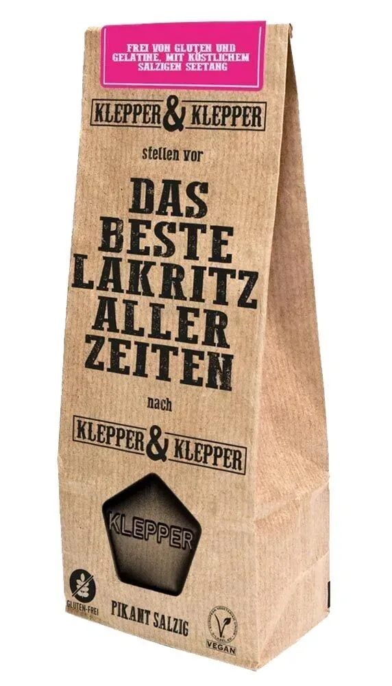 Klepper & Klepper Das Beste Lakritz Aller Zeiten - Pikant Salzig - 200 g