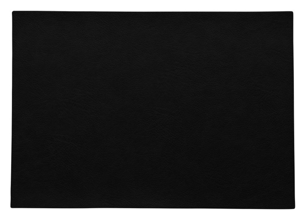 ASA Selection Tischset Black Vintage Leder-Optik Platzset Schwarz