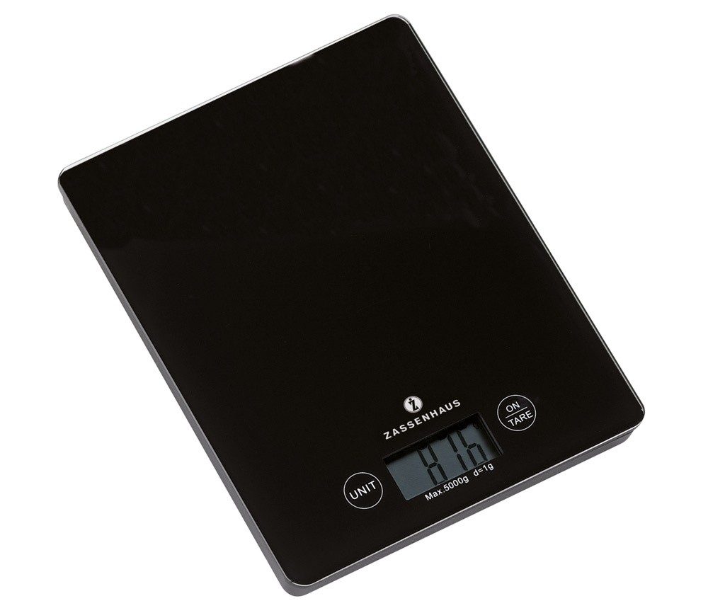 Zassenhaus Digitale Küchenwaage BALANCE Schwarz