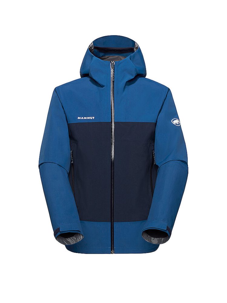 MAMMUT Herren Wanderjacke Crag 2,5L Hoodie blau | M