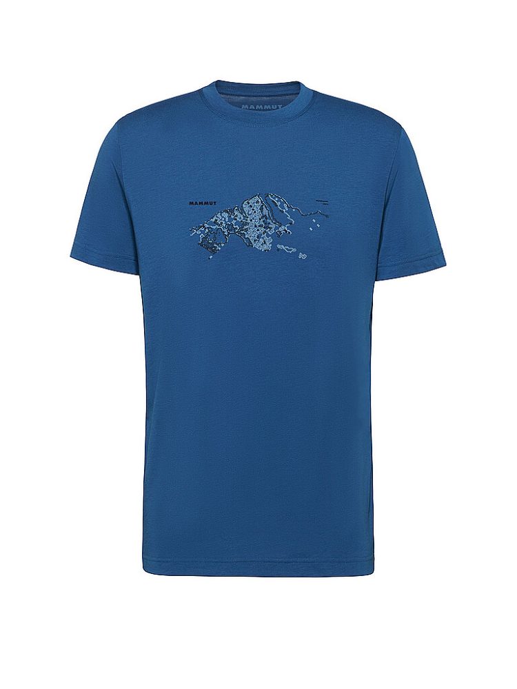 MAMMUT Herren Funktionsshirt Mountian Fruendenhorn blau | L