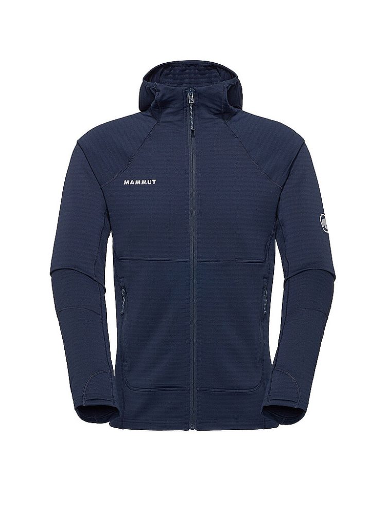 MAMMUT Herren Fleecejacke Taiss Hoodie dunkelblau | XL
