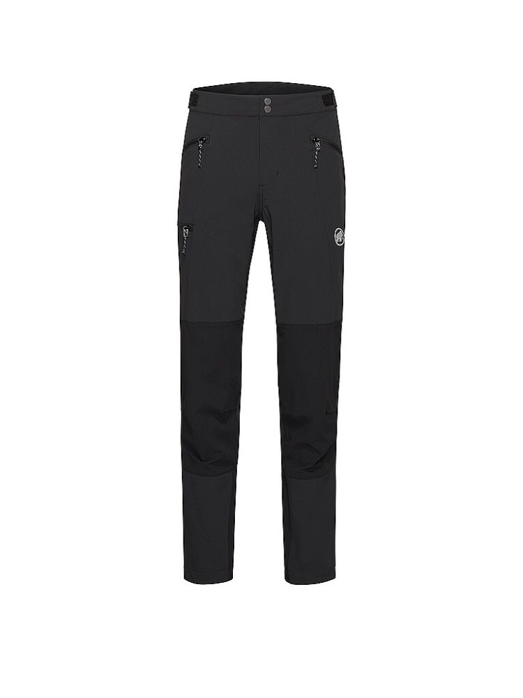 MAMMUT Herren Softshell Wanderhose Courmayeur  schwarz | 50
