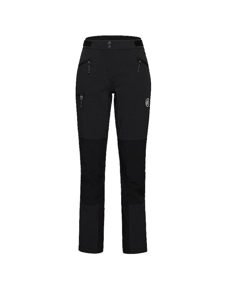 MAMMUT Damen Softshell Wanderhose Courmayeur  schwarz | 38