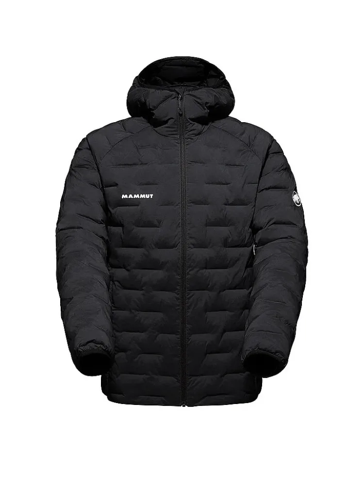 Mammut Isolationsjacke aus 100 % recycelten Materialien Sender IN Hooded Jacket Men Schwarz M