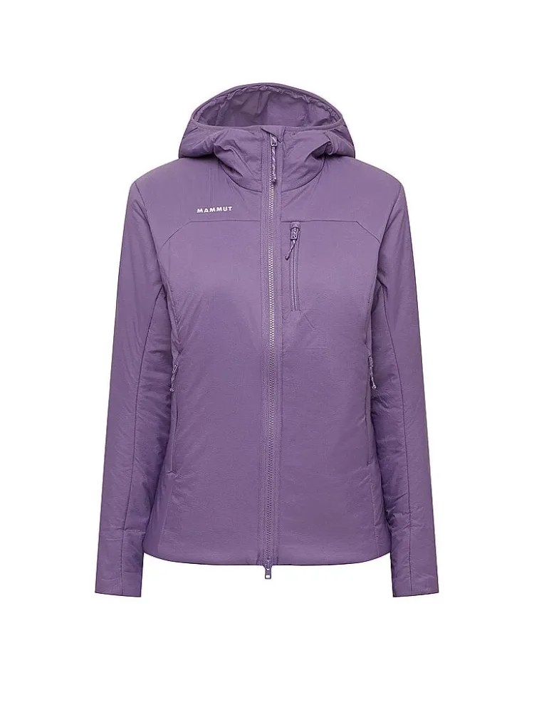 Mammut Isolationsjacke für verschiedene Sportarten Rime IN Hooded Jacket Women Lila M