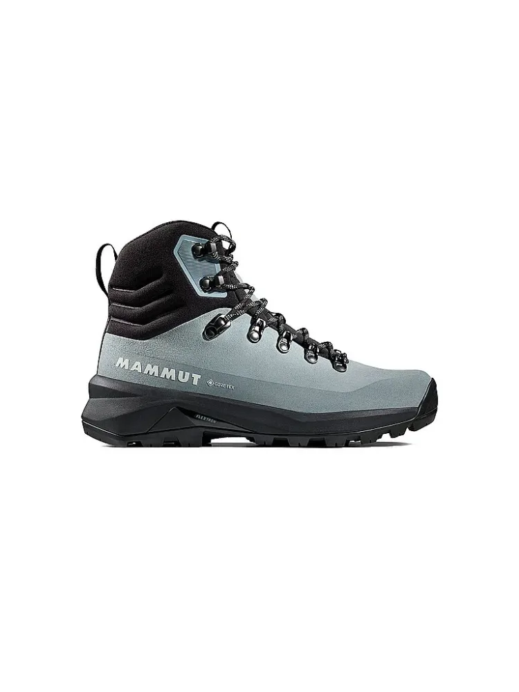 Mammut Stabiler, wasserdichter Wanderstiefel aus Leder Ducan III High LTH GTX Women Blau 38 2/3