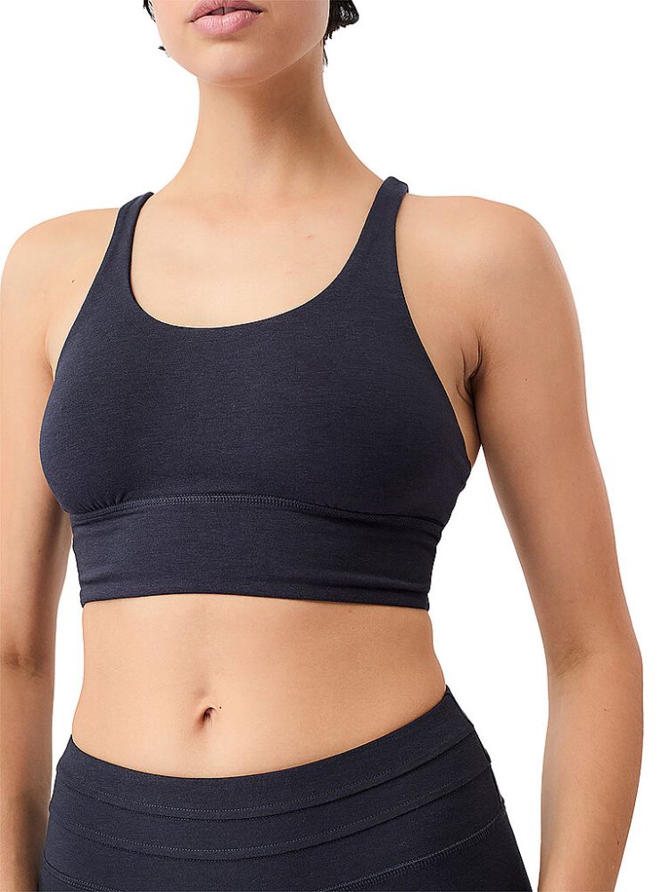 MANDALA Damen Sport-BH New Studio Medium Support dunkelblau | M