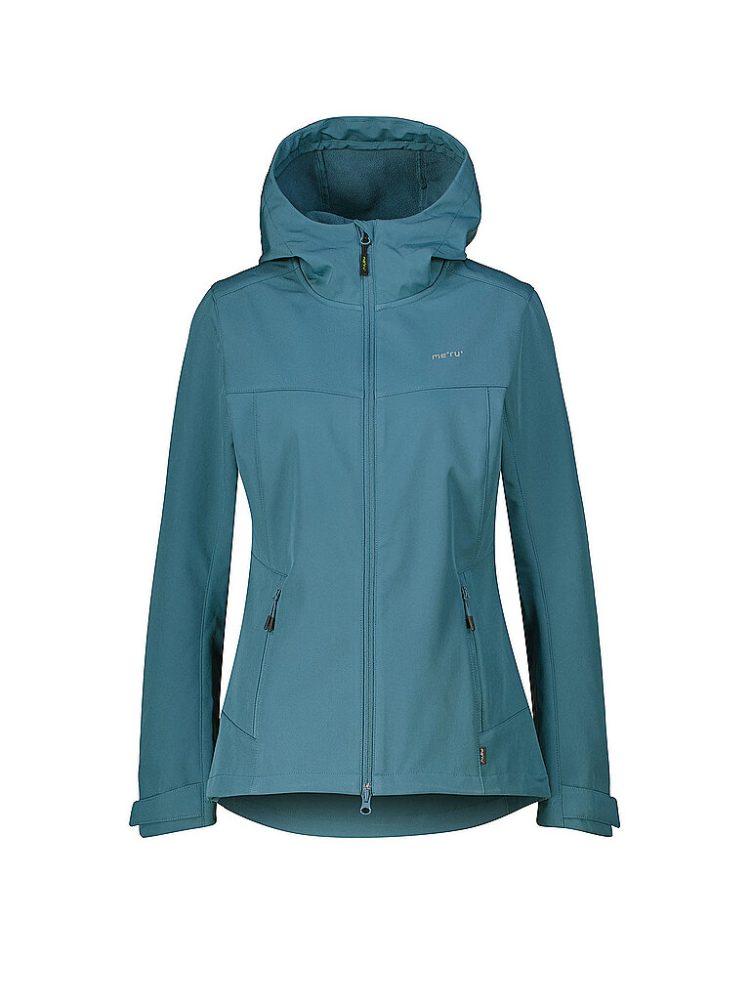 MERU Damen Softshelljacke Toulouse Hoodie petrol | 40
