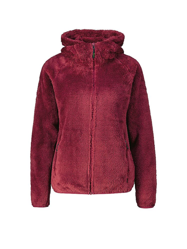 MERU  Damen Fleecejacke Roxburgh Hoodie beere | L