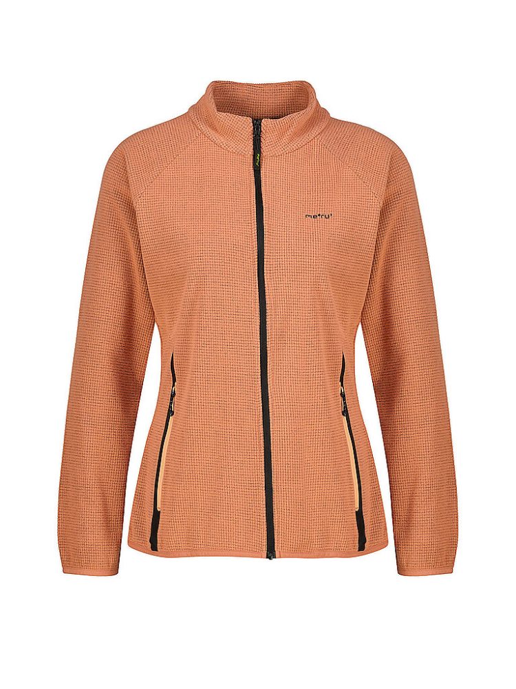 MERU Damen Fleecejacke Ohope Hoodie koralle | S