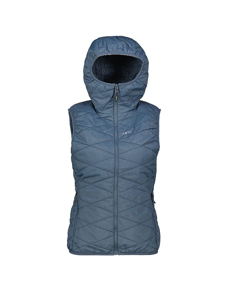 MERU Damen Isoweste Ithari Hoodie Wendbar dunkelblau | S