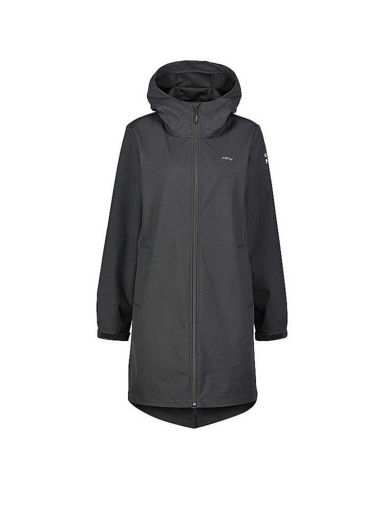 MERU Damen Softshellparka Nancy Hoodie schwarz | 40