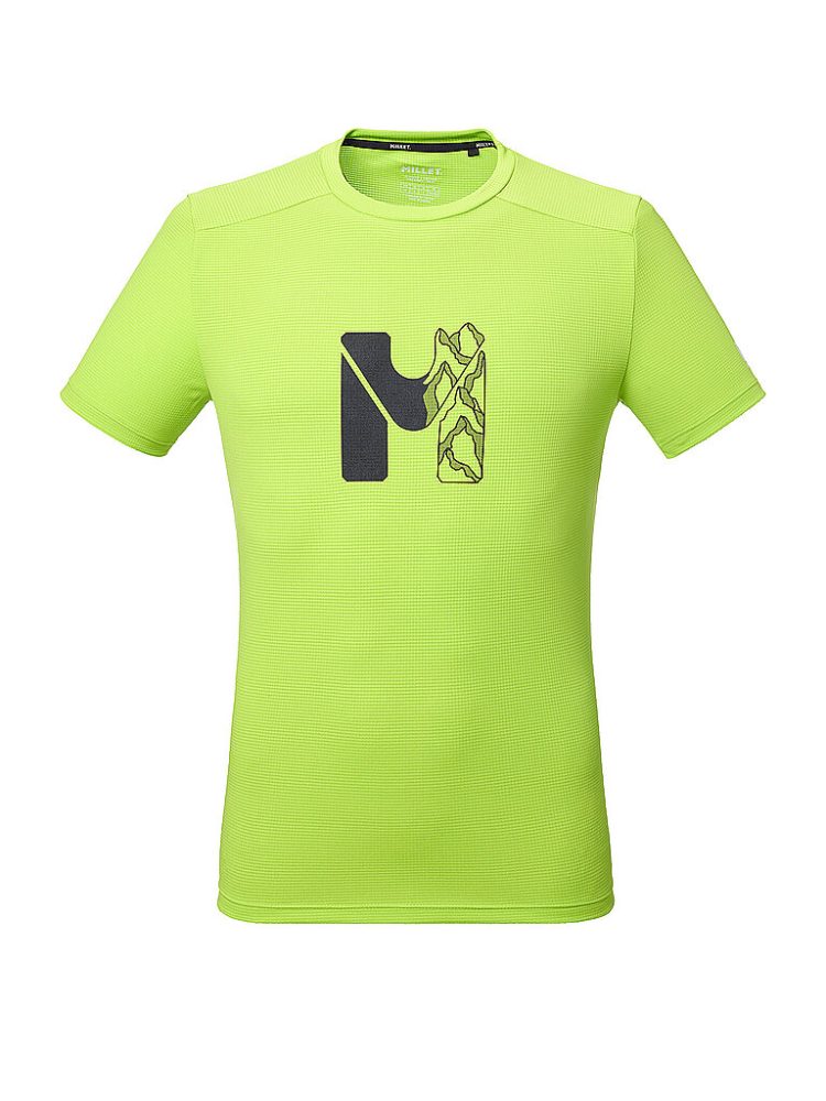 MILLET Herren Funktionsshirt Kamet Map grün | M