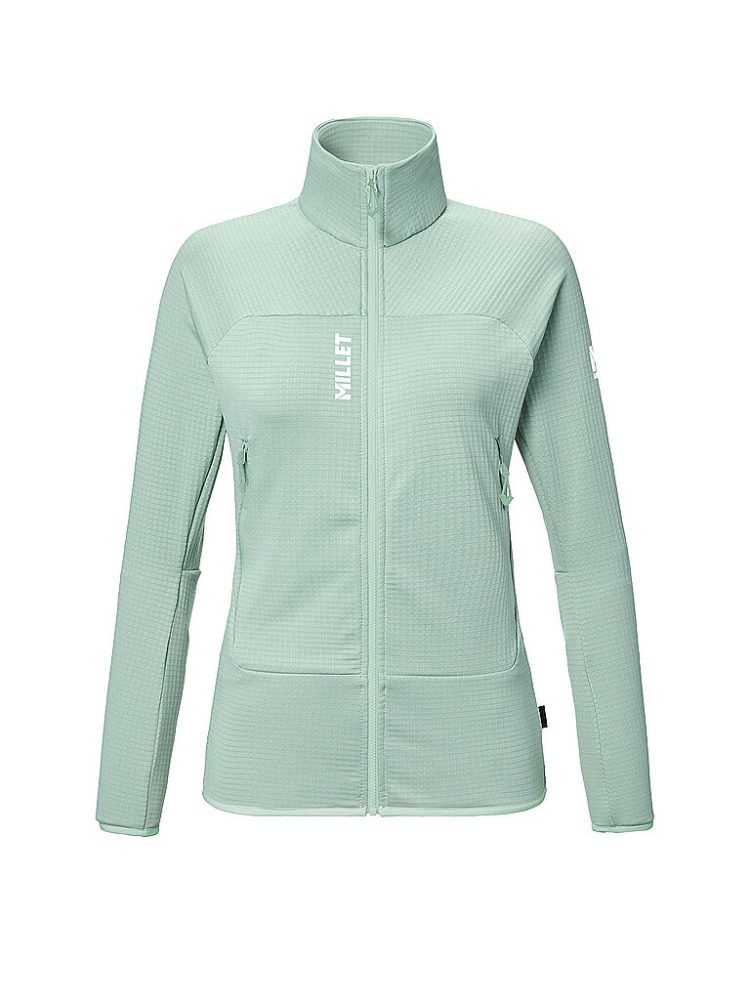 MILLET Damen Fleecejacke FUSION GRID Polartec hellgrün | M