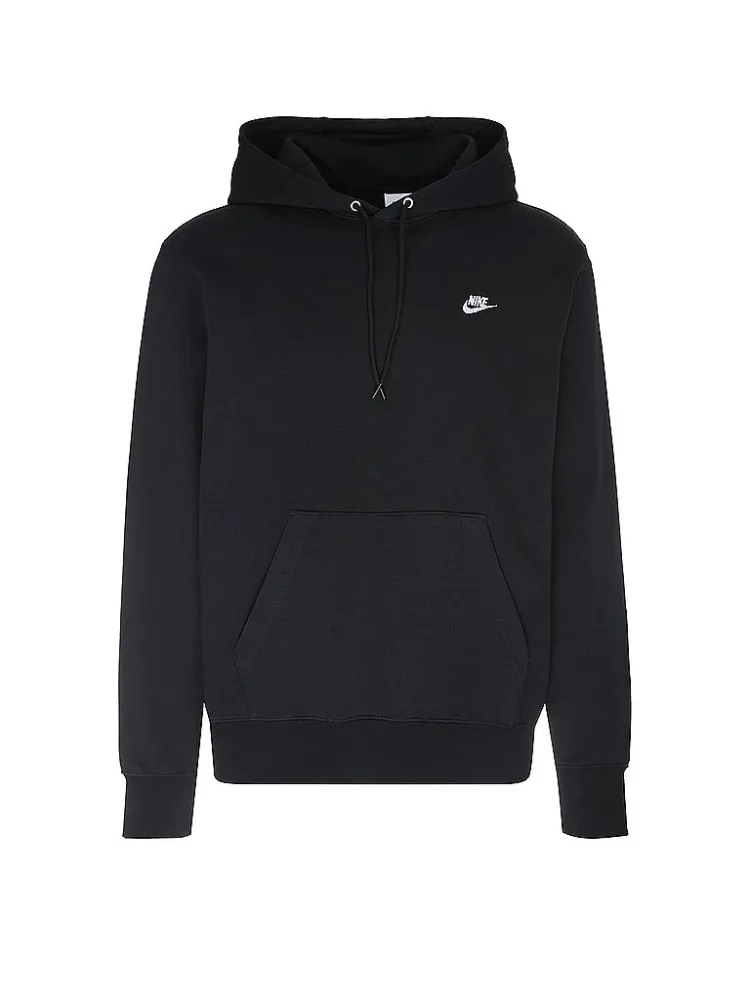 NIKE Herren Hoodie NK Club French Terry schwarz | L