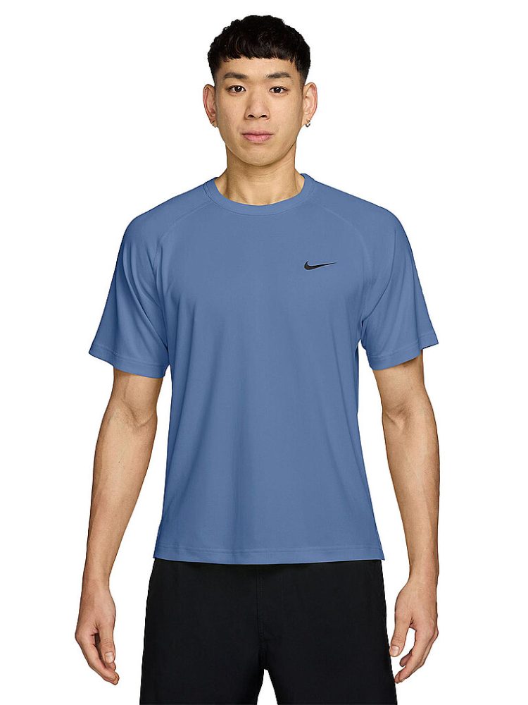 NIKE Herren Fitnessshirt Dri-FIT UV FLex blau | M