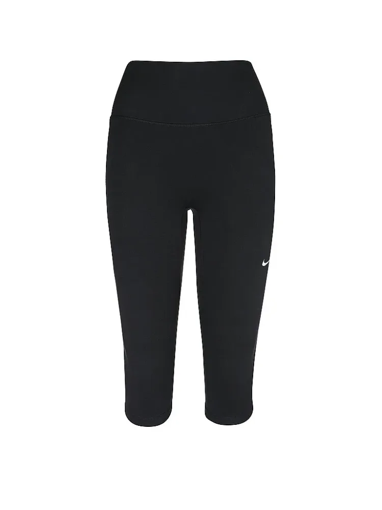 Nike One Damen 3/4 Tight Schwarz, Damen, Größe: S