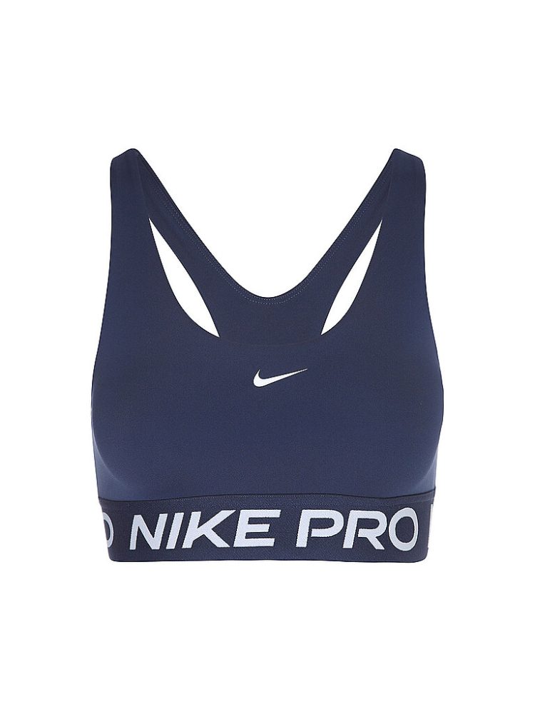 NIKE Damen Sport-BH Pro 365 Low Support dunkelblau | M