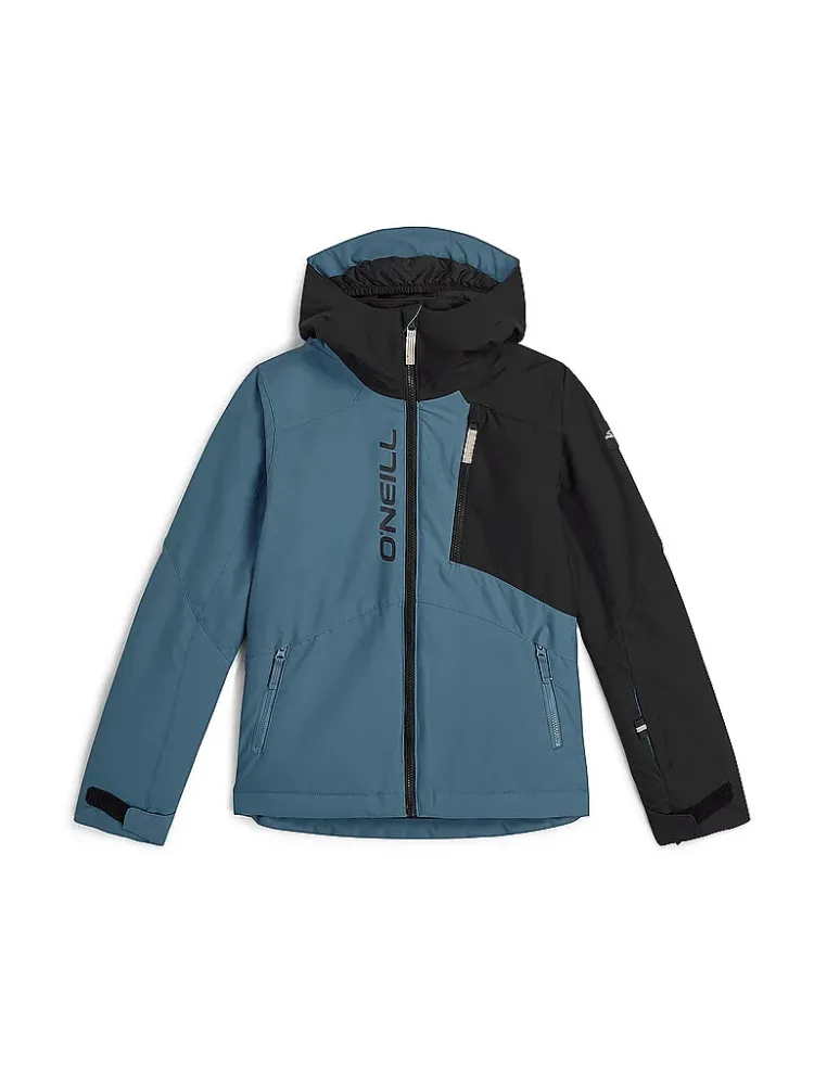 O'NEILL Jungen Snowboardjacke FWC Cruz Block Hoodie hellblau | 140