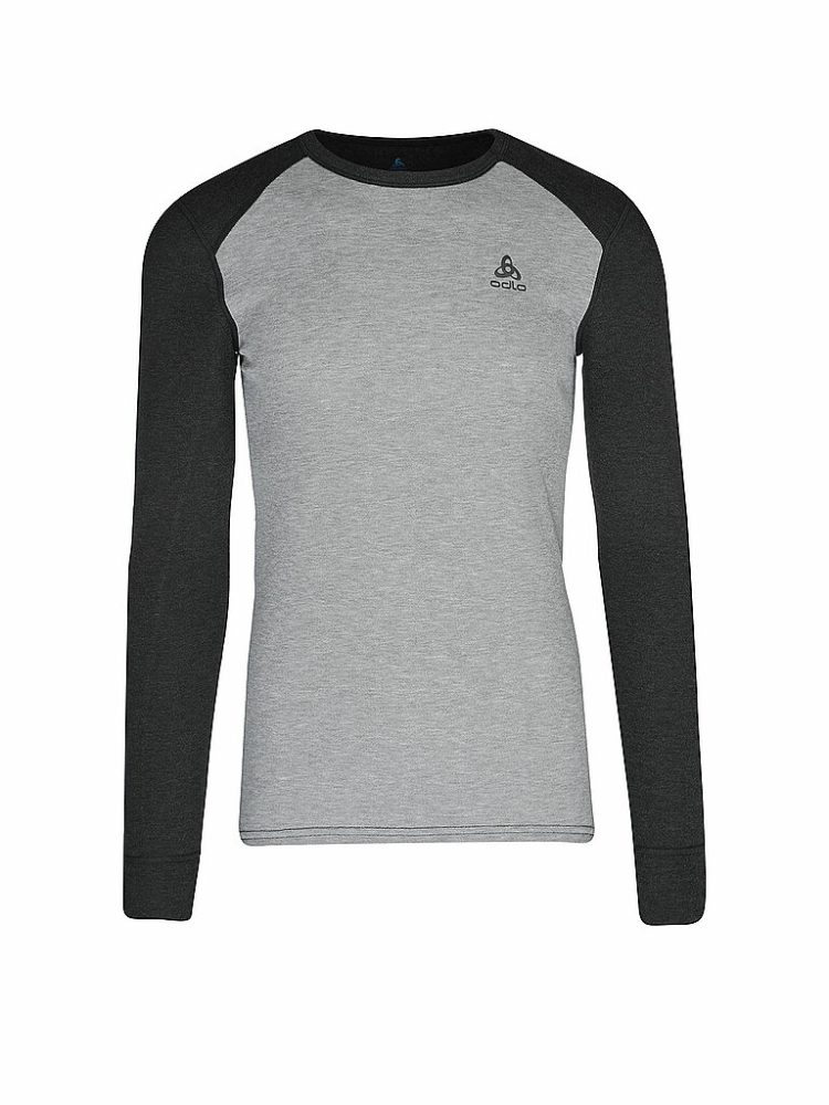 ODLO Herren Funktionswäsche Set ACTIVE WARM ECO Base Layer grau | S