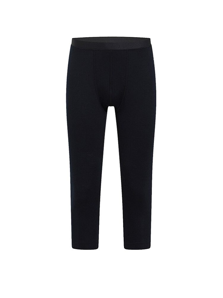 ODLO Herren Hose Merino 200 3/4 schwarz | XL