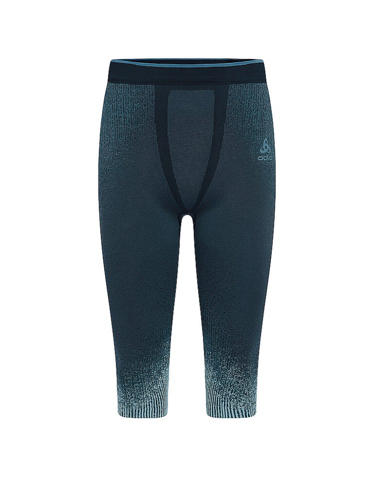 ODLO Herren Unterzieh TIght POW Blackcomb 3/4 blau | M